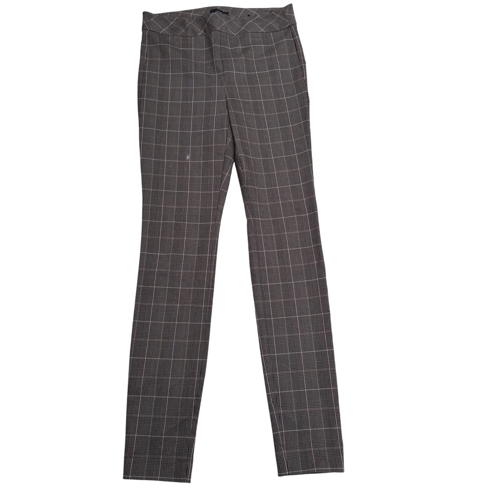 RW&CO Plaid Leggings High Rise Glen Check Dark Academia Business Casual Office M